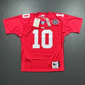 100% Authentic Eli Manning Mitchell Ness 2004 New York Giants Trikot Gr. 44 L - Bild 1 von 7