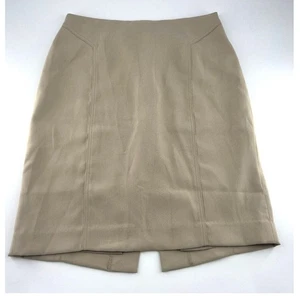 Ivanka Trump Bleistiftrock Damen Größe 10 Khaki Hellbraun Knielang Business Karriere - Bild 1 von 8