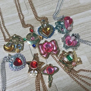 Sailor Moon Sebon Star Keychain Set 10 Pieces Collectible Accessories - Picture 1 of 3
