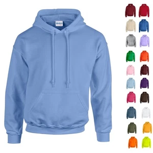 Gildan Soft Heavy Blend Hoodie Pullover Hooded Sweatshirt Jumper Mens Womens - Picture 1 of 44