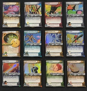 15 STAMPLESS DMG Cell Saga Foil Limited Dragonball Z Score Bulk Lot Collection - Picture 1 of 4
