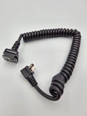 Olympus Electronic Flash TTL AutoCord Shoe 2 For 310 Flash & Original OM2. refB - Image 1 of 3