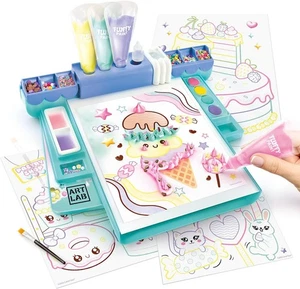 Art Lab Fluffy Paint Studio Set - Kreativer 3D Malspaß für Kinder & Jugendliche - Bild 1 von 8