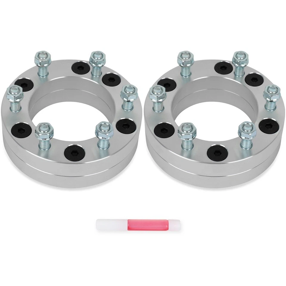 2 Pcs 2" 5x5.5 to 6x5.5 Wheel Adapters For Ford F-150 1975-1996 Bronco 1966-1996 - Image 1 of 4