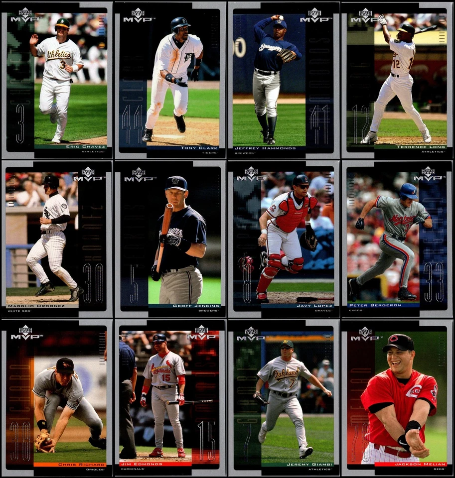 Lote de cartas 2001 Upper Deck MVP (64) - Casi desaparecido - Consigue las tuyas antes de que estén al... Foto 1 de 4