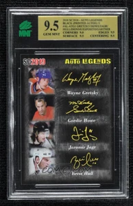 2018-19 SC2019 Gretzky Howe Jagr Hull Dionne Esposito Gartner MNT 9.5 BLACK 1/1 - Picture 1 of 2