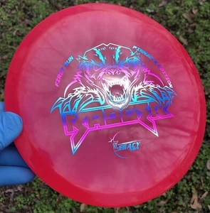 Disco de golf Legacy Discs First Run Pinnacle Badger 177 rojo con lámina de vapor - Imagen 1 de 24