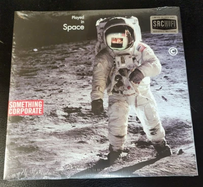 Something Corporate - Played In Space - White Vinyl  2-LP - New & Sealed - Image 1 of 4