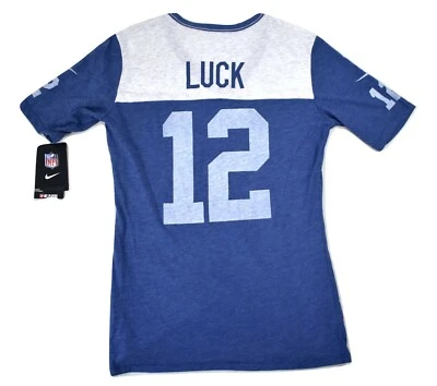 Camisa Nike para mujer NFL Indianapolis Colts Andrew Luck nueva con etiquetas M Foto 1 de 2