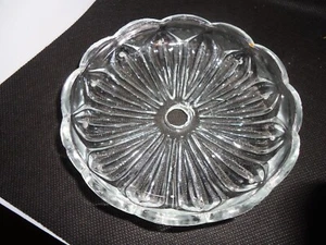 VTG  BOBECHE CANDLE WAX COLLAR DRIP CATCHER CHANDELIER PART 5" TEARDROP DESIGN - Picture 1 of 7