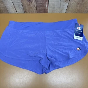 Champion Damen lila Performance Biker Trainingsshorts Größe XL - Bild 1 von 11