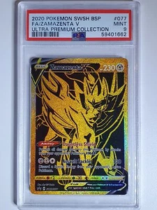 2020 Pokemon Zamazenta V SWSH077 Ultra Premium Collection - PSA 9 - Picture 1 of 2