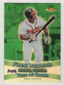 2001 Topps Finest Moments Refractor #04 Rafael Furcal Atlanta Braves BV$5 - Picture 1 of 1