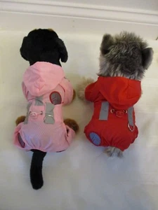 Chaqueta impermeable para perros mascotas mono reflectante arnés seguro mascotas pequeñas - Imagen 1 de 14