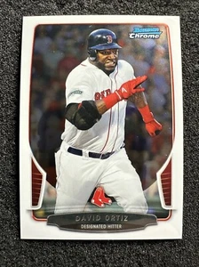 DAVID ORTIZ #170 2013 Bowman Chrome QTY Boston Red Sox - Picture 1 of 3