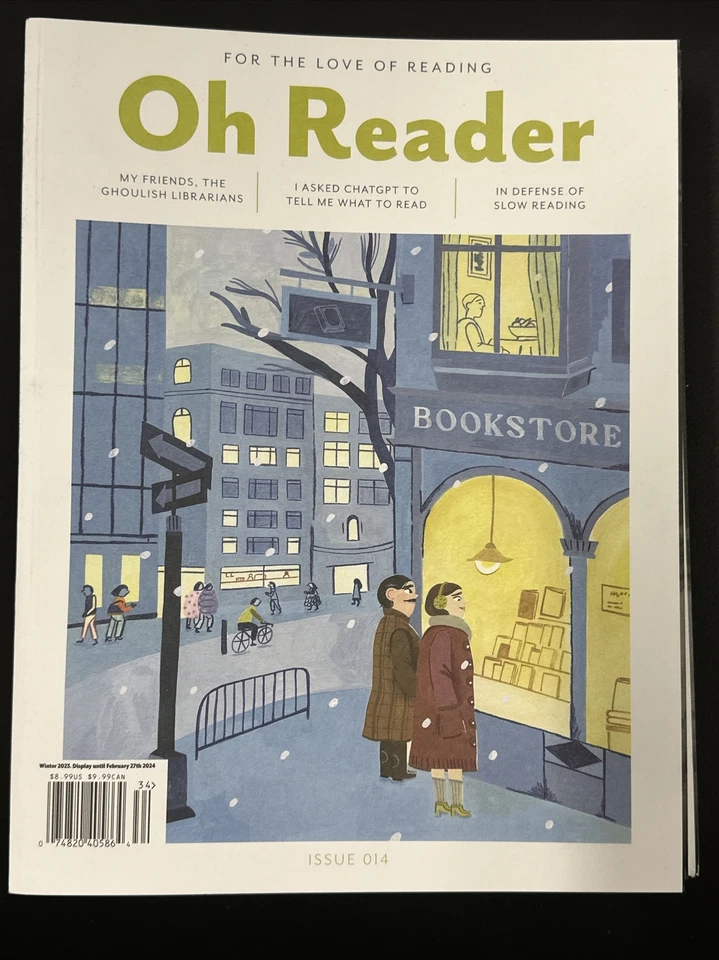Oh Reader Magazine Issue 14 Winter 2023 For the love of reading - Image 1 of 1