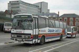 35MM BUS NEGATIVE RED & WHITE LEYLAND TIGER PLAXTON AAL538A NEWPORT NEG NO 325 - Picture 1 of 1