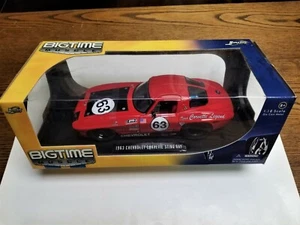 Jada Bigtime Muscle 63 Corvette Grand Sport 1/18 Scale Near Perfect - Picture 1 of 8