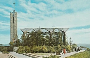 Postcard The Wayfarers Chapel Rancho Palos Verdes California Emanual Swedenborg - Picture 1 of 3