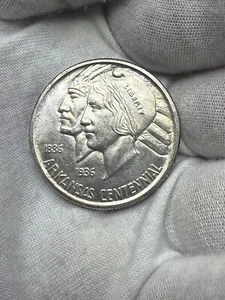 1938 Arkansas Silver Half Dollar GEM BU *UNCIRCULATED* MS I117 - Picture 1 of 6