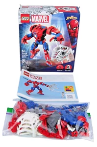 Lego Marvel Spider-Man Mech vs. Anti-Venom 76308 107 piezas (2) minifiguras usadas BONITAS - Imagen 1 de 5