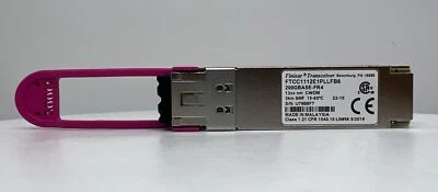 FINISAR FTCC1112E1PLLFB6  200GBASE-FR4 3km SMF Transceiver Module Tested Pulls - Image 1 of 4