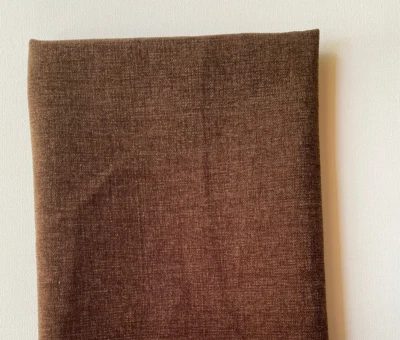 Kravet Smart Mottled Brown 33902 - 66 Designer Fabric Remnant 24x24" - Image 1 of 3