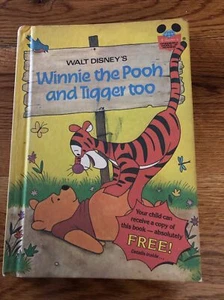 Winnie the Pooh and Tigger Too, Disney's Wonderful World of Reading Canvas 1975 - Picture 1 of 11