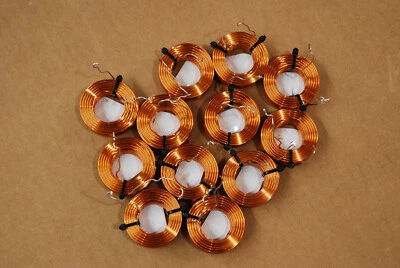 Jantzen Audio 1951 Copper Air Core Inductor 0.6mH 18AWG  (Parts Express 255-234) - Image 1 of 3