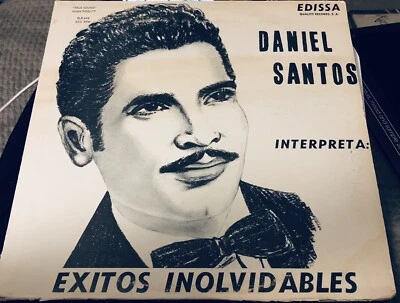 Daniel Santos Interpreta Exitos Inolvidables LP Record 1960 Cuban Latin EX/G+ - Image 1 of 2