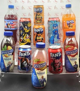 Coca-Cola Fanta Halloween, Snapple Fantasty 4, etc.. Dosen/FlaschenSammlungen - Bild 1 von 14