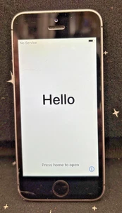 Vintage Apple iPhone 5SE erste Generation & neue Golfball Design Hülle funktioniert 2016 - Bild 1 von 10