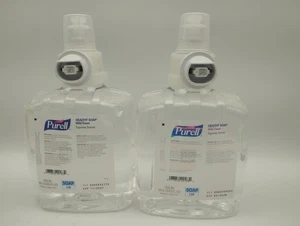 2 Refills PURELL CS8 Refill HEALTHY Hand SOAP Foam 40.6Oz 1200ML Frag-Free 7874 - Picture 1 of 2