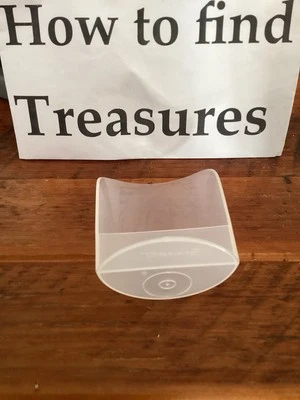L 7) BRAND NEW TUPPERWARE CLEAR ROCKER SCOOPS FOR MODULAR MATES MM - Image 1 of 3