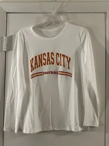 Nueva Camisa de Fútbol Kansas City Manga Larga Cuello Redondo Pequeña - Imagen 1 de 1