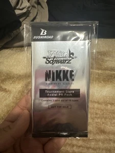 ENGLISH WEISS Nikke Tournament Store Assist PR Pack X8 SEALED - Picture 1 of 3
