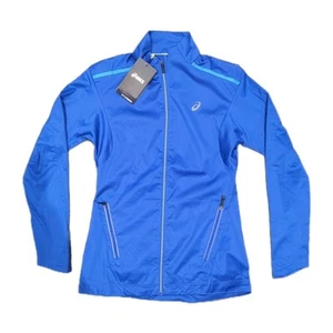 Womens Asics Running Windbreaker, Blue, Size Small RRP £130 - Picture 1 of 2