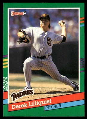 1991 Donruss #570b Derek Lilliquist Leaf, Inc. - Image 1 of 2