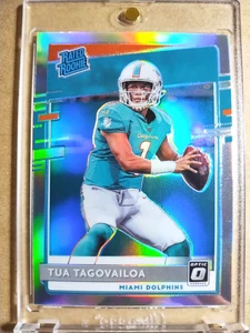 2020 Tua Tagovailoa Donruss Optic Rated Rookie Silver Holo Prizm RC 🔥🔥 🔥 - Bild 1 von 3