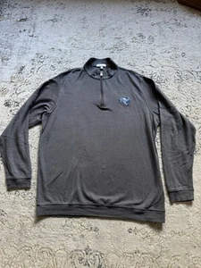 Villanova University Peter Millar Men’s Pullover 1/4 Zip Gray Men’s Large - Picture 1 of 4