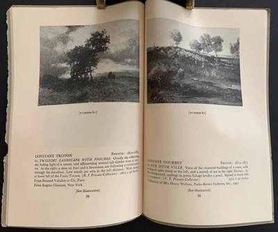 Barbizon & Landscape /Genre Paintings - Schwerin Collection 1946 Auction Catalog - Image 1 of 2