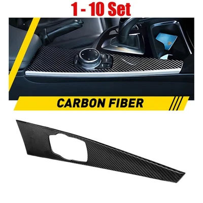 Panel multimedia central fibra de carbono 1X Fit BMW Gran Turismo F34 2014-2019 Foto 1 de 4