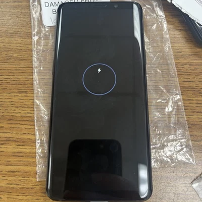Samsung Galaxy S9 Negro 64 Gb Verizon Batería Mala Leer Foto 1 de 4