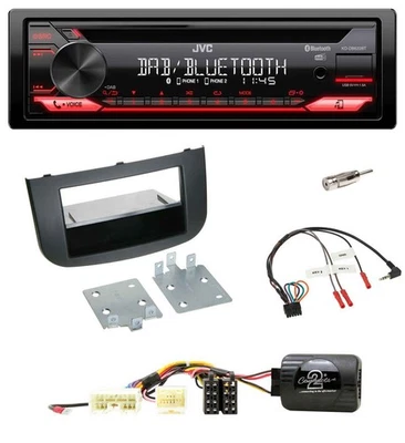 JVC CD DAB USB Bluetooth Lenkrad Autoradio für Mitsubishi Colt Z3B/Z3V/Z30/Z30G - Bild 1 von 4