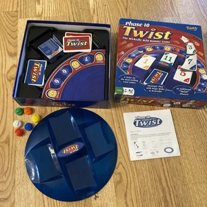 PHASE 10 TWIST Board Game Fundex 2009 Family Kids RARE HTF See Description - Picture 1 of 2