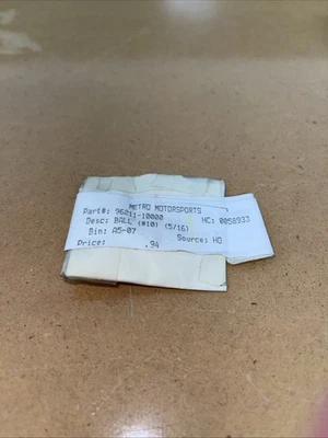 Reposapiés Honda CT70KO pivote bola de sujeción #10 (5/16) 96211-10000, 90901-230-000 Foto 1 de 2