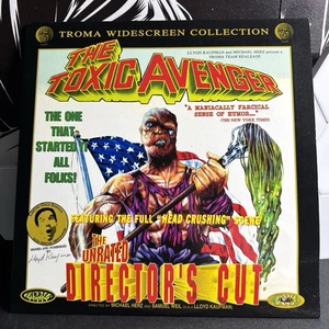 The Toxic Avenger (Laserdisc, 1998) Gold Edition No autograph - Foto 1 di 8