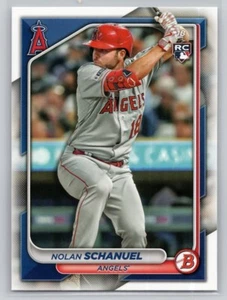 Bowman #81 2024 Nolan Schanuel Los Angeles Angels RC - Imagen 1 de 2