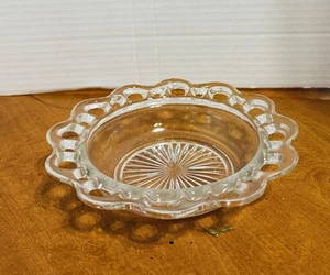 Vintage Clear Glass Bowl Federal Glass Company 7 " diameter x 2" high - Picture 1 of 4