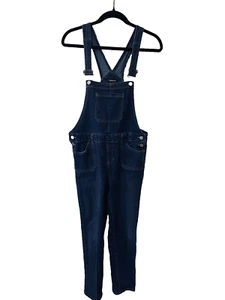 Jordache Jeans Girls 14/16 Denim Bib Overalls Skinny Legs Boho Farmgirl Country - Picture 1 of 3